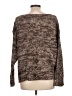 Lumiere 100% Acrylic Tweed Brown Pullover Sweater Size L - photo 2