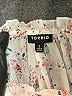 Torrid 100% Polyester Floral White Short Sleeve Blouse Size 2X Plus (2) - photo 7