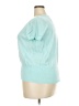 Monsoon 100% Cotton Teal Short Sleeve Top Size 18 - photo 4