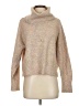 I. Madeline Tweed Tan Turtleneck Sweater Size XS - photo 1
