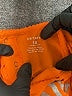 Carter's 100% Cotton Print Orange Long Sleeve Onesie 12-18 MO / 18 MO - photo 3
