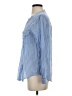 Joie 100% Cotton Stripes Blue Long Sleeve Blouse Size XS - photo 5