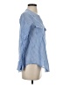 Joie 100% Cotton Stripes Blue Long Sleeve Blouse Size XS - photo 4