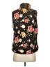 Kensie 100% Polyester Floral Black Vest Size S - photo 2
