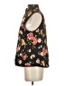 Kensie 100% Polyester Floral Black Vest Size S - photo 5