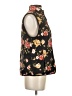 Kensie 100% Polyester Floral Black Vest Size S - photo 4