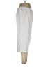 Classic Elements Solid Ivory Casual Pants Size L - photo 4