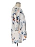 The Limited 100% Polyester Floral Ivory 3/4 Sleeve Blouse Size L - photo 4