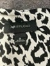AB Studio 100% Rayon Animal Print Gray Casual Dress Size 6 - photo 7