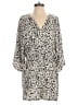 Fashion 100% Polyester Ivory Black Romper Size M - photo 1