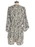 Fashion 100% Polyester Ivory Black Romper Size M - photo 2