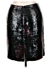 Kay Unger 100% Polyester Metallic Black Formal Skirt Size 14 - photo 2