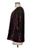 Peaches 'n Cream 100% Polyester Black 3/4 Sleeve Blouse Size M - photo 5
