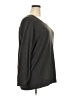 Torrid Solid Floral Gray Pullover Sweater Size 3X Plus (3) - photo 5
