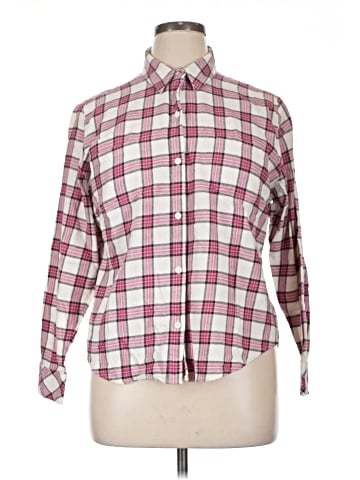 Riders by Lee Long Sleeve Button-Down Shirt (view 1)