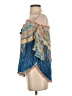 Hale Bob Blue 3/4 Sleeve Blouse Size XS - photo 5