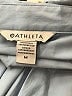 Athleta 100% Polyester Solid Blue 3/4 Sleeve Blouse Size M - photo 7