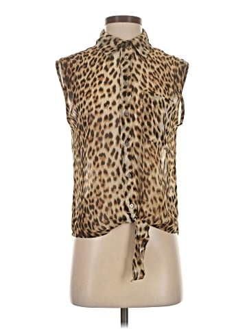 Olivaceous Sleeveless Blouse (view 1)