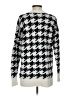 Lou & Grey 100% Nylon Houndstooth Silver Pullover Sweater Size XS - photo 2