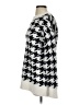 Lou & Grey 100% Nylon Houndstooth Silver Pullover Sweater Size XS - photo 5