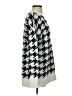 Lou & Grey 100% Nylon Houndstooth Silver Pullover Sweater Size XS - photo 4