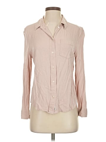 CALVIN KLEIN JEANS Long Sleeve Button-Down Shirt (view 1)