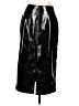 Gap 100% Polyester Black Faux Leather Skirt Size 10 - photo 1