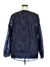Torrid 100% Polyester Blue Long Sleeve Blouse Size 3X Plus (3) - photo 2