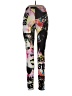 Assorted Brands Graphic Black Leggings Size L - photo 2