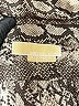 Michael Kors 100% Silk Animal Print Gray Tan Sleeveless Silk Top Size 4 - photo 7