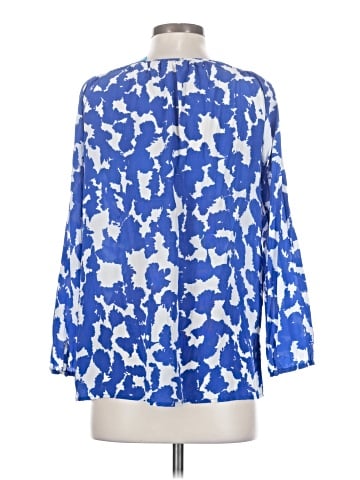 Tori Richard 3/4 Sleeve Silk Top (view 2)