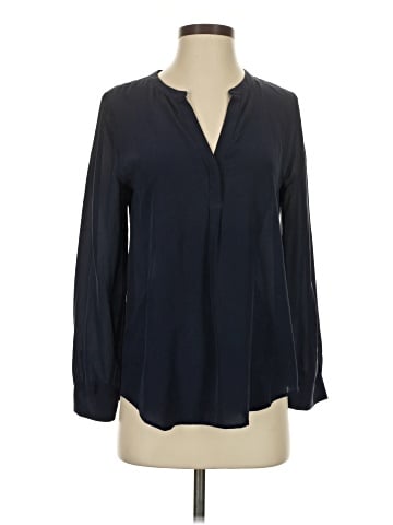 Joie Long Sleeve Silk Top (view 1)