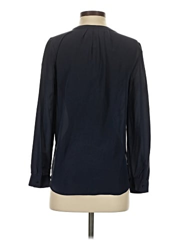 Joie Long Sleeve Silk Top (view 2)