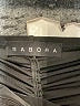 SABORA Solid Black Romper Size L - photo 4