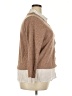 Cure Brown Long Sleeve Blouse Size 2X - photo 4