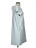 Joh Solid Blue Casual Dress Size S - photo 4