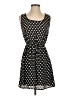 Bebop 100% Polyester Polka Dots Black Casual Dress Size S - photo 1