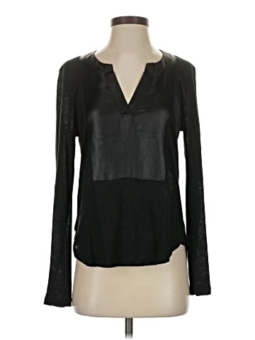Sandro Long Sleeve Blouse (view 1)
