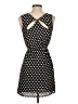 Bebop 100% Polyester Polka Dots Black Casual Dress Size S - photo 2