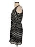 Bebop 100% Polyester Polka Dots Black Casual Dress Size S - photo 5