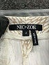 Nic + Zoe Chevron-herringbone Silver Casual Pants Size 2 - photo 4