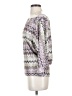 Karina Grimaldi Chevron-herringbone Purple 3/4 Sleeve Blouse Size S - photo 5