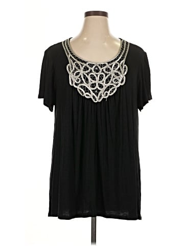 One World Short Sleeve Blouse (view 1)