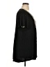 One World Black Short Sleeve Blouse Size 1X - photo 4