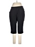 Croft & Barrow Solid Black Active Pants Size L - photo 1
