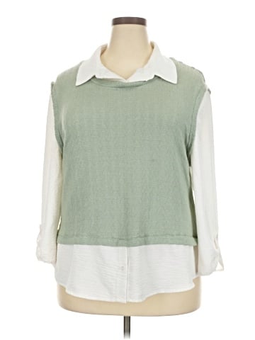 Cure 3/4 Sleeve Blouse (view 1)