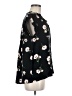 Buffalo by David Bitton 100% Viscose Floral Black Short Sleeve Blouse Size M - photo 4