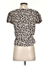 Sanctuary 100% Recycled Polyester Tan Short Sleeve Blouse Size XS - photo 2