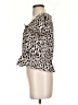 Sanctuary 100% Recycled Polyester Tan Short Sleeve Blouse Size XS - photo 5