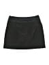 Athleta 100% Polyester Solid Black Green Casual Skirt Size 8 - photo 2